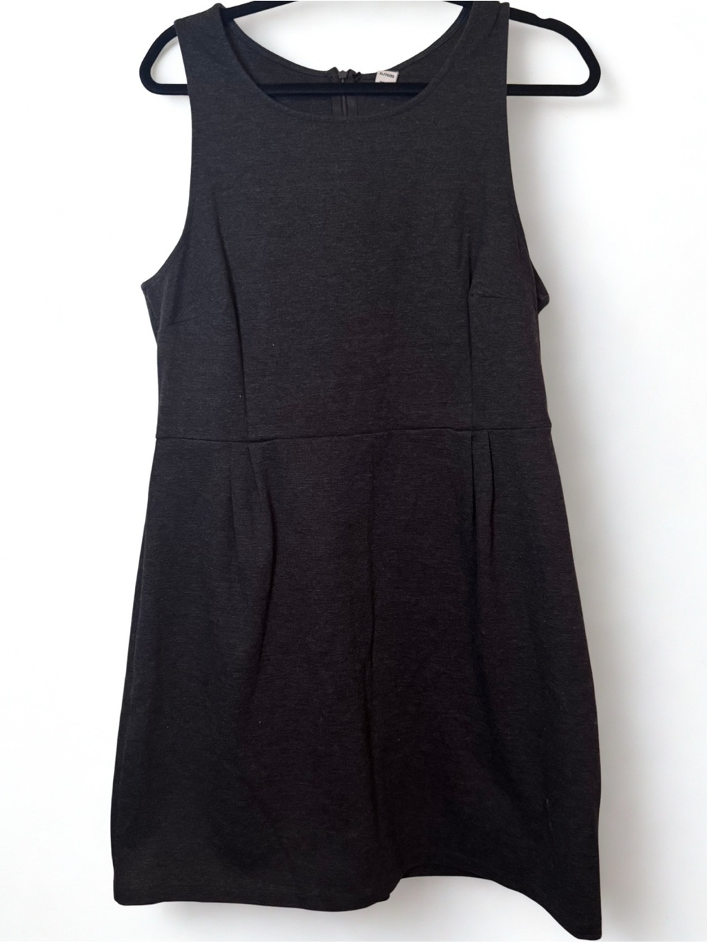 Old Navy Classic Sleeveless Gunmetal Grey Dress